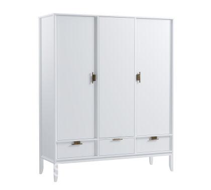 Шкаф трехдверный Бридж с глухими дверями